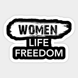 Women Life Freedom Sticker